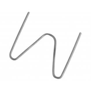 Метална спојка за заварување пластика, 150 парчиња,за надворешен агол М, ⌀0.6мм, растојание 15мм